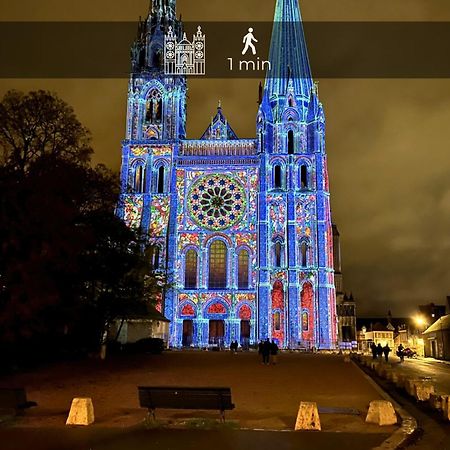 Henri En Scene - Charme & Confort En Hypercentre Chartres - Au Pied De La Cathedrale ภายนอก รูปภาพ